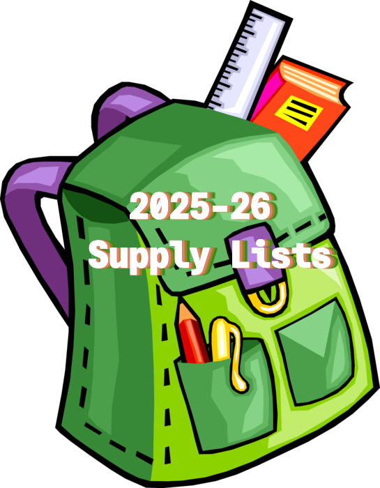 Supply Lists 2025-26